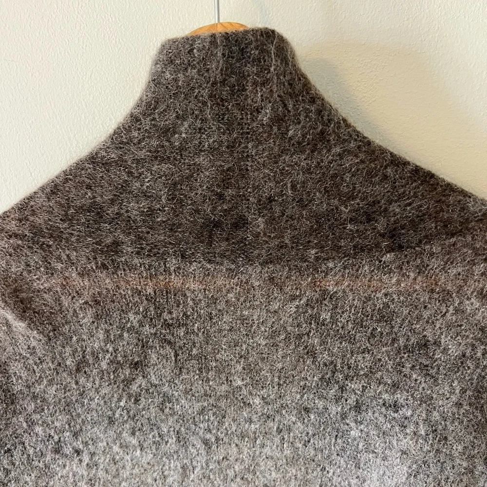 Eileen Fisher Mohair Ombre Long Open Cardigan XL - Picture 7 of 9